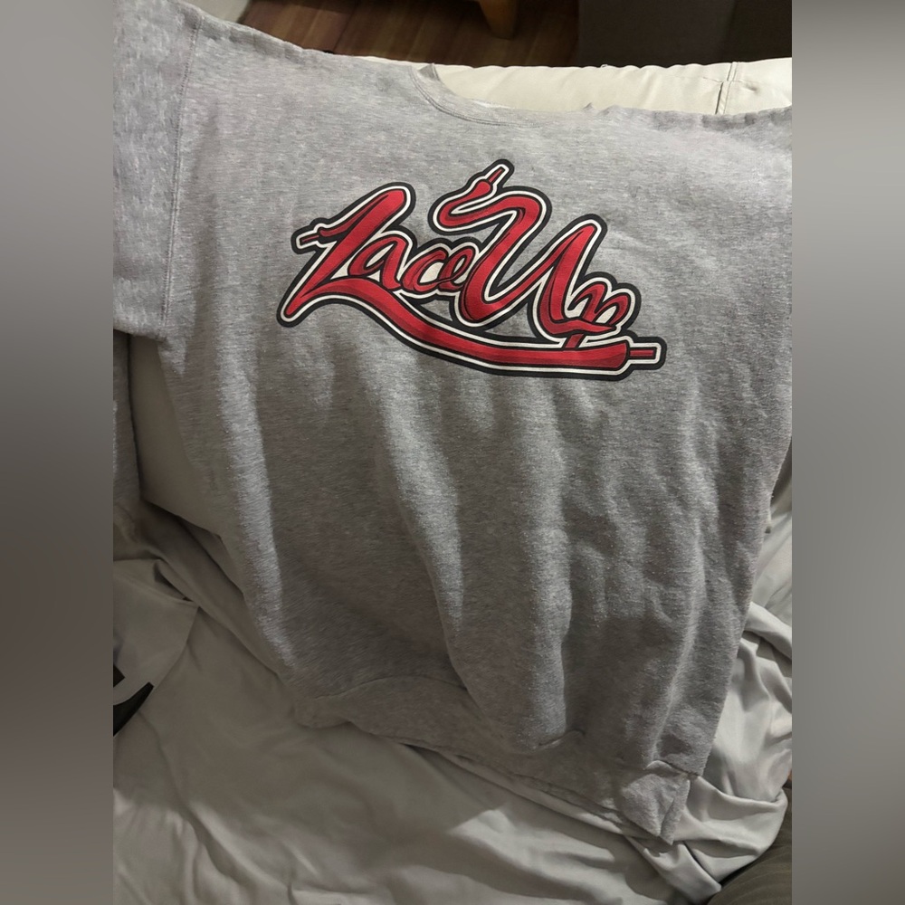 Mgk machine gun kelly vintage laceup crewneck sweater